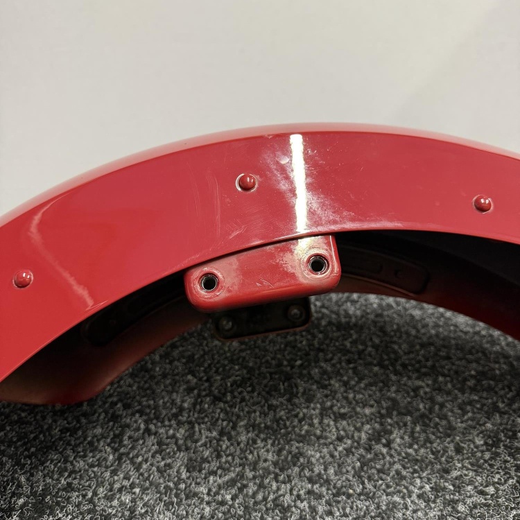 Indian Scout front fender / mudguard in Indian red